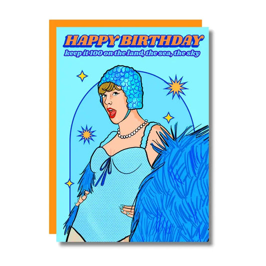 Happy Birthday Keep It 100 Greeting Card