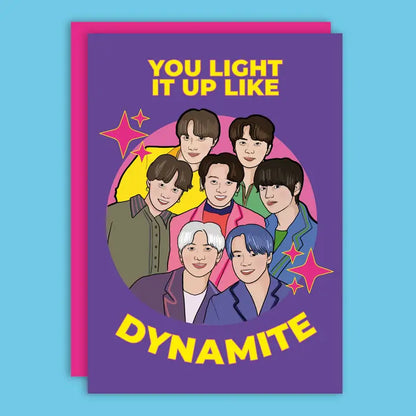 You Light Up Like Dynamite Birthday Greeting Card