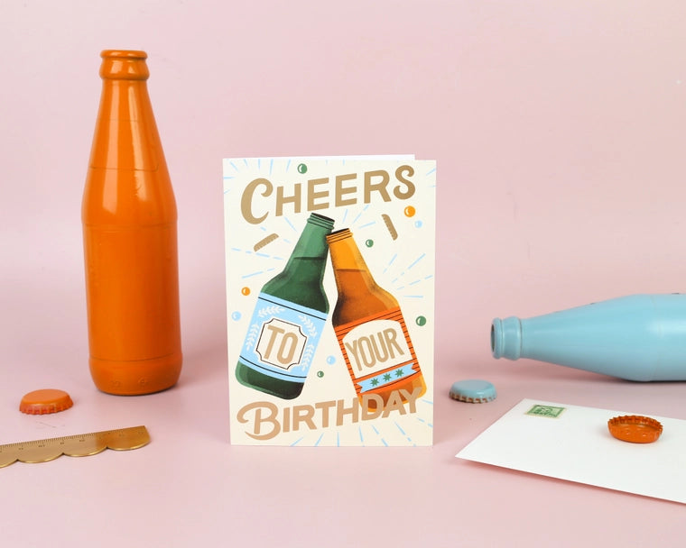 Beer Birthday Card