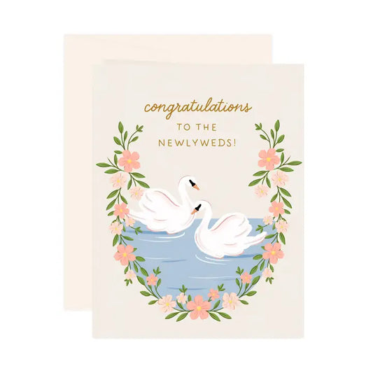 Wedding Swans Card