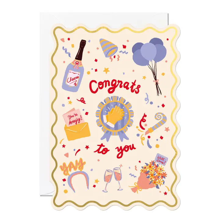 Congrats To You Greeting Card