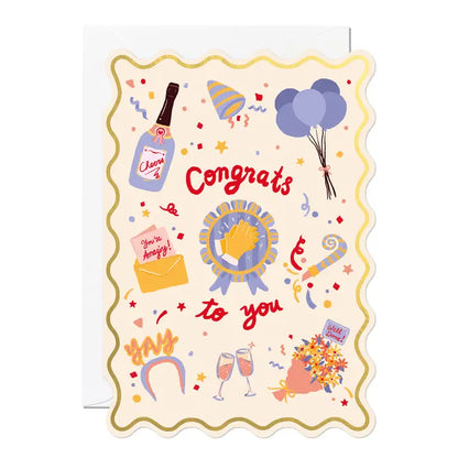 Congrats To You Greeting Card