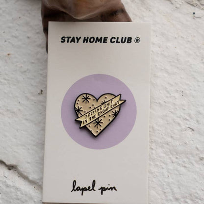 @33 Group Chat Enamel Friendship Lapel Pin