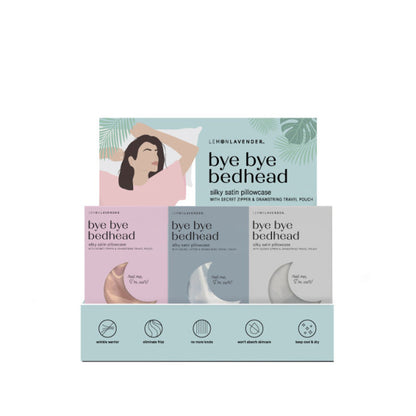 Bye Bye Bedhead Silky Satin Pillow Case