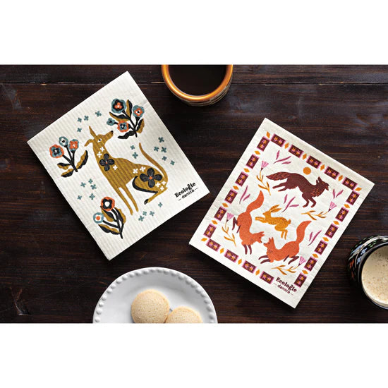 Swedish Dishcloth Dogwood
