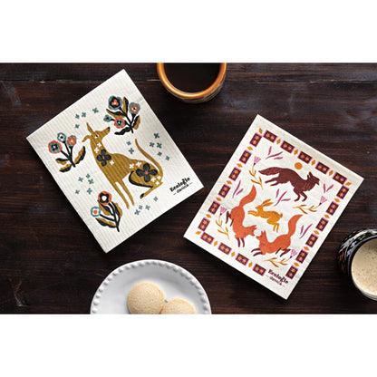 Swedish Dishcloth Dogwood