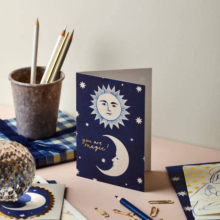 Moon & Sun You Are Magic Card