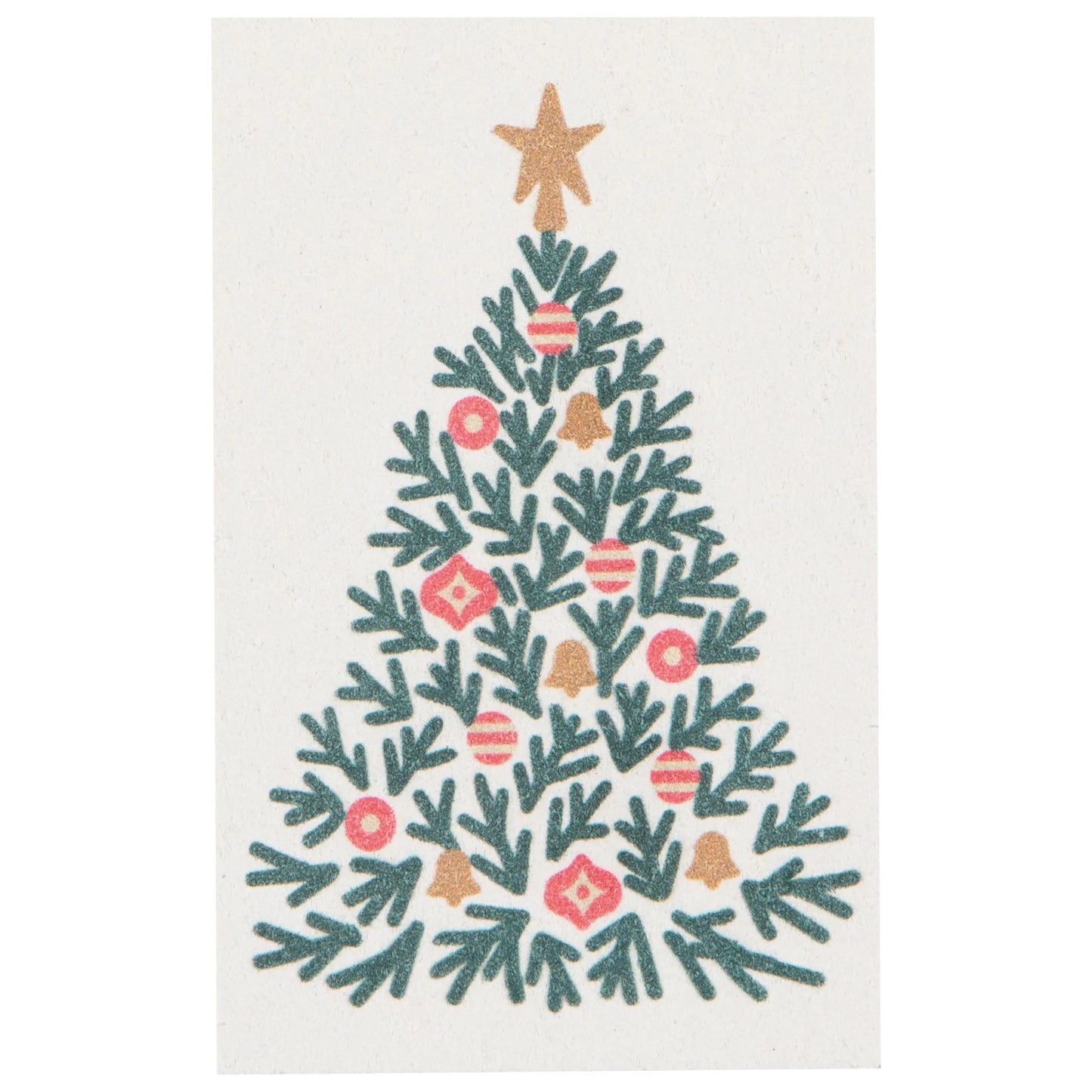 Festive Fir Christmas PopUp Sponge Set of 4