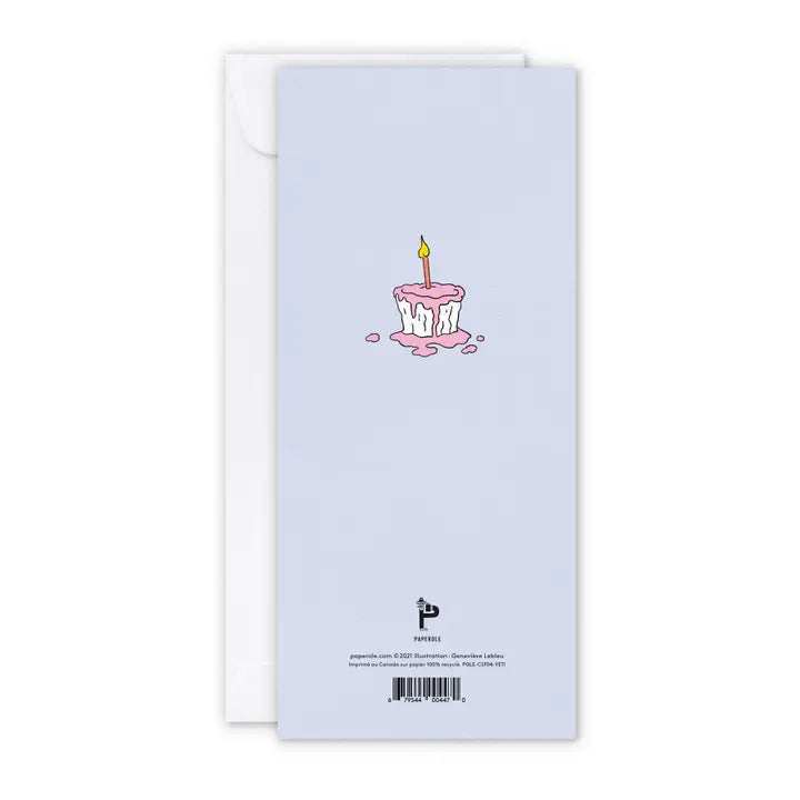 Yeti Panoramic Greeting Card