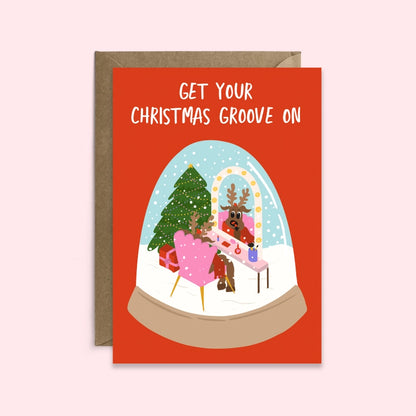 Rockin' Around The Christmas Tree Card