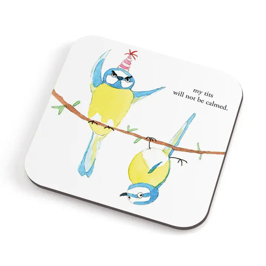 Calm Tits Coaster