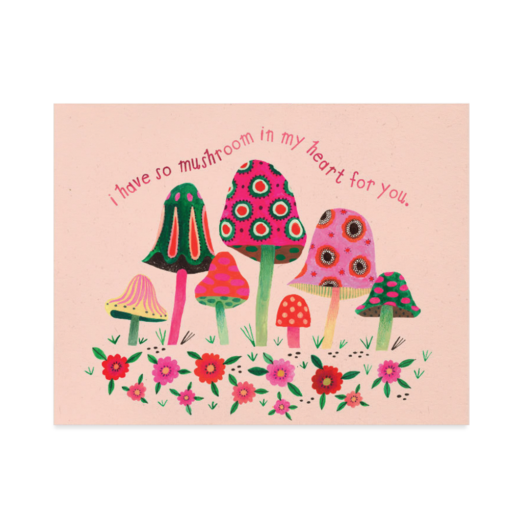 So Mushroom Card
