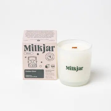 Golden Hour Cashmere Cedarwood Coconut Soy 8oz Candle