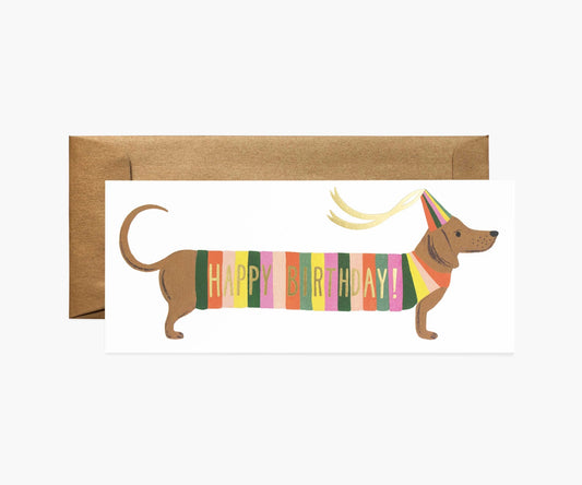 Hot Dog No. 10 Card