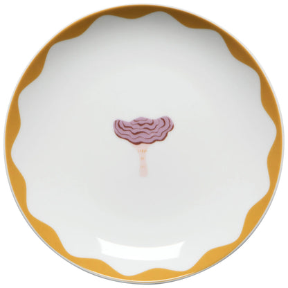 Mushroom Gems Appie Plates Set of 4