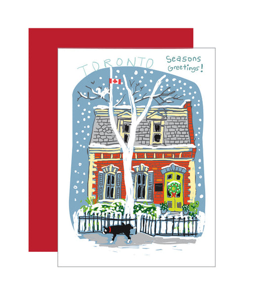 Toronto Victorian House Card