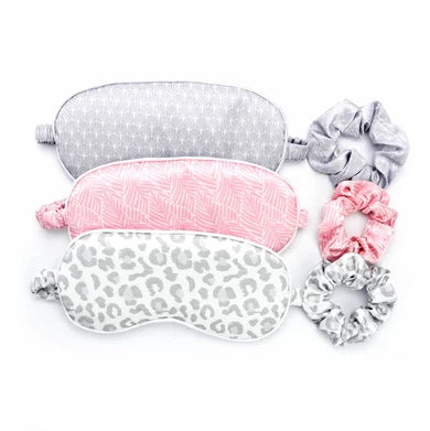 Five More Minutes Satin Eye Mask + Scrunchie