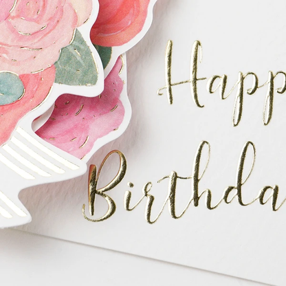 Pop-up Mini Card Rose