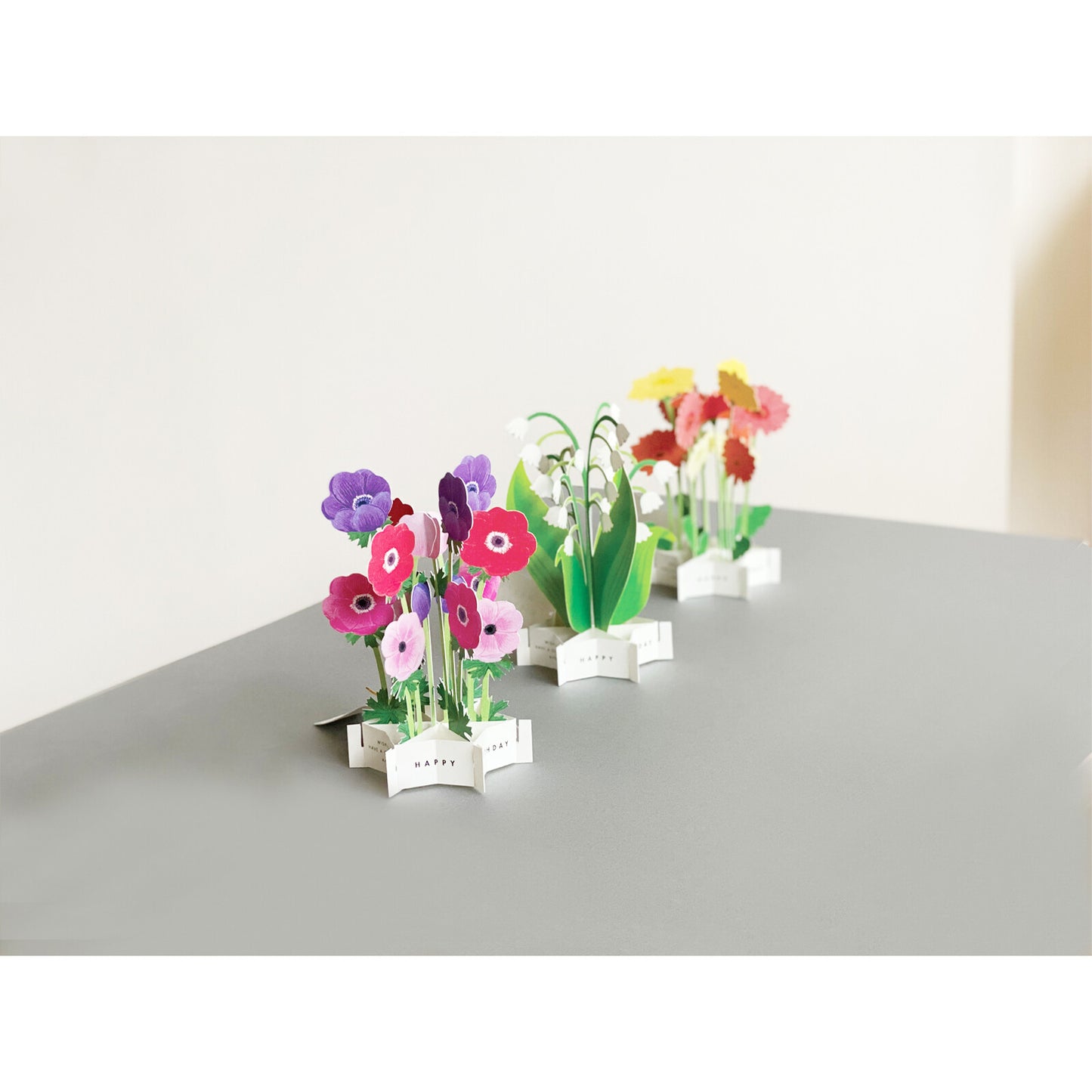 Pop-up 360 Blooming Card Gerbera