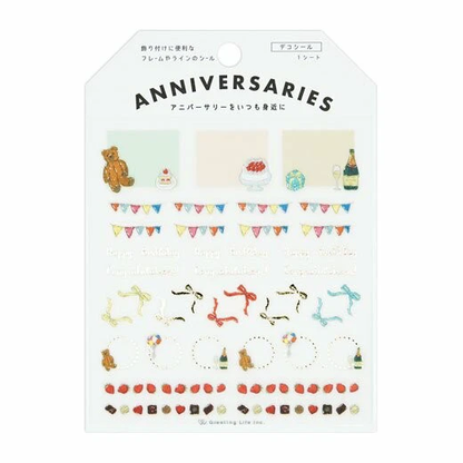 Planner Stickers Yusuke Yonezu Deco Bows + Flags