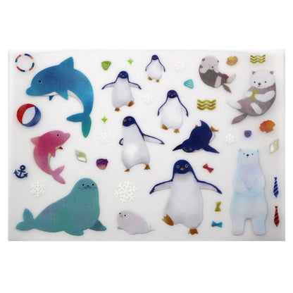 Irodo Decorative Fabric Transfer Sticker – Aquarium 2