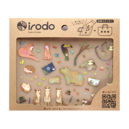 Irodo Decorative Fabric Transfer Sticker – Exotic Animals