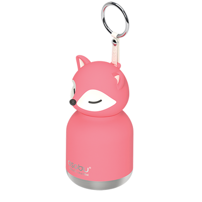 Mini Besties Pink Fox Water Bottle