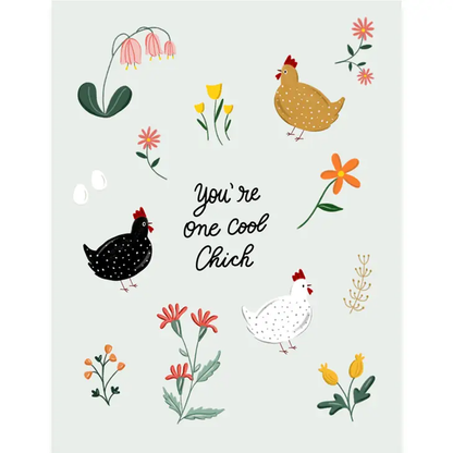 Cool Chick Card