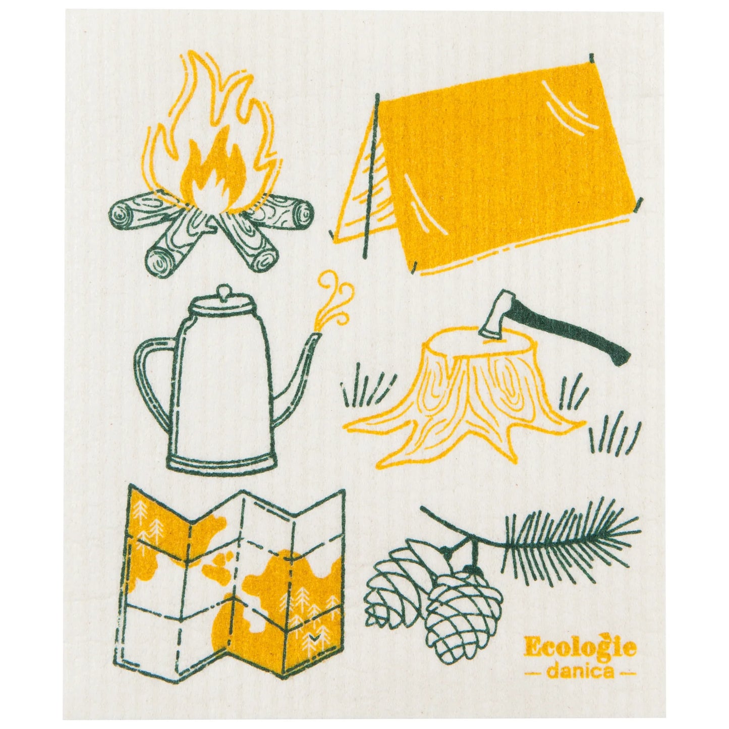 Swedish Dishcloth Camp Out