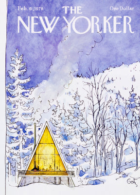 Snowy Scene With A Frame Card