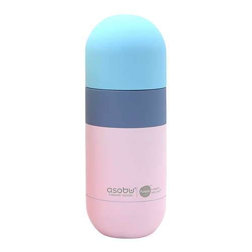 Orb Pastel Pink + Blue Water Bottle