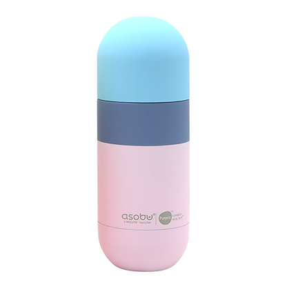 Orb Pastel Pink + Blue Water Bottle