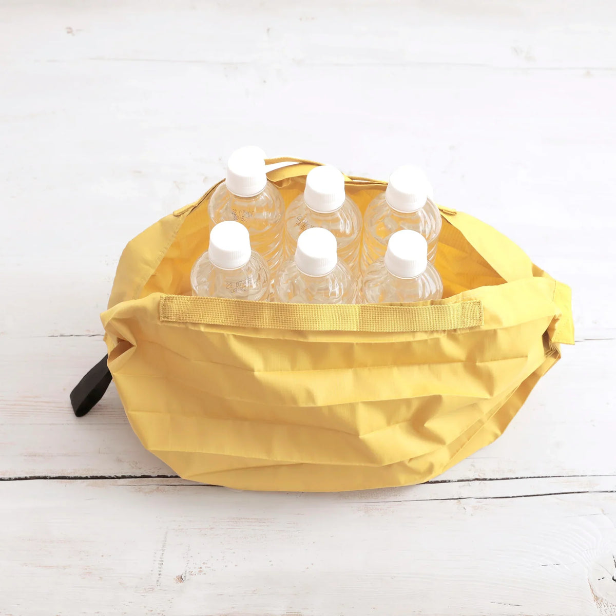 Shupatto Compact Reusable Bag Small Karashi Mustard