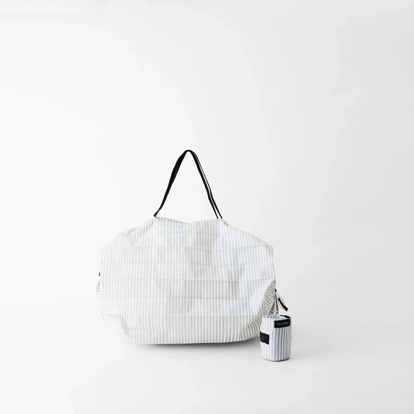 Shupatto Compact Reusable Bag Medium Sen Stripe
