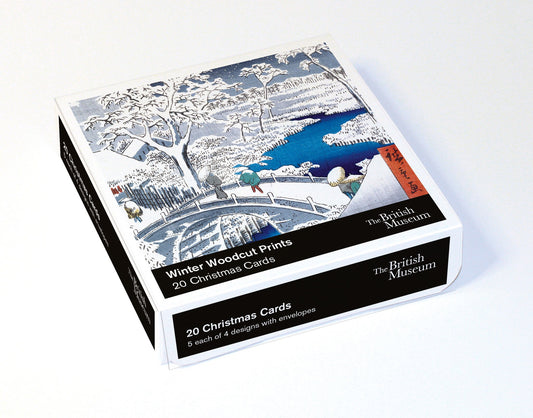 Winter Woodblock Prints Boxed Holiday Cards