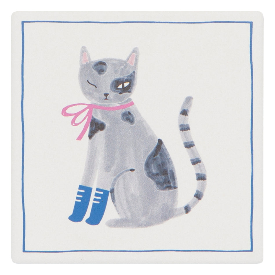 Coaster Soak Up Feline Fine
