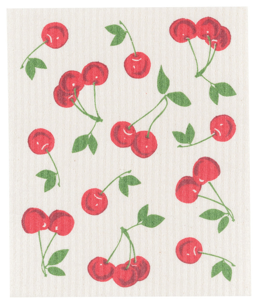 Swedish Dishcloth Cherries