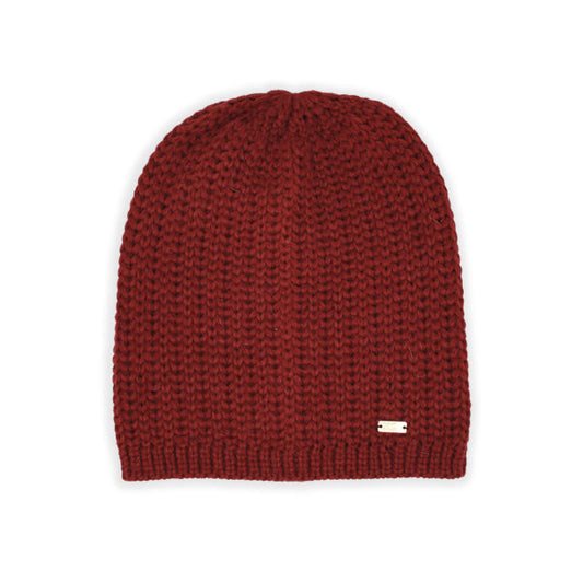 Alpaca Blend Beanie - Merlot
