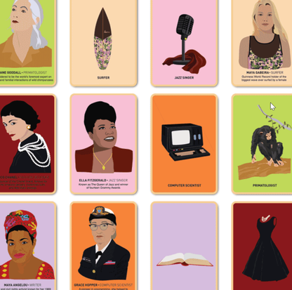 Great Women Memory Game
