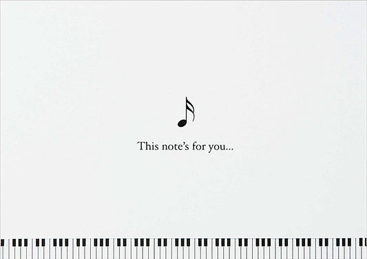 Music Blank Boxed Note Cards