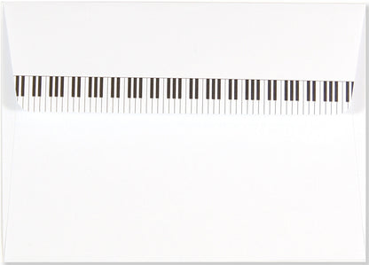 Music Blank Boxed Note Cards