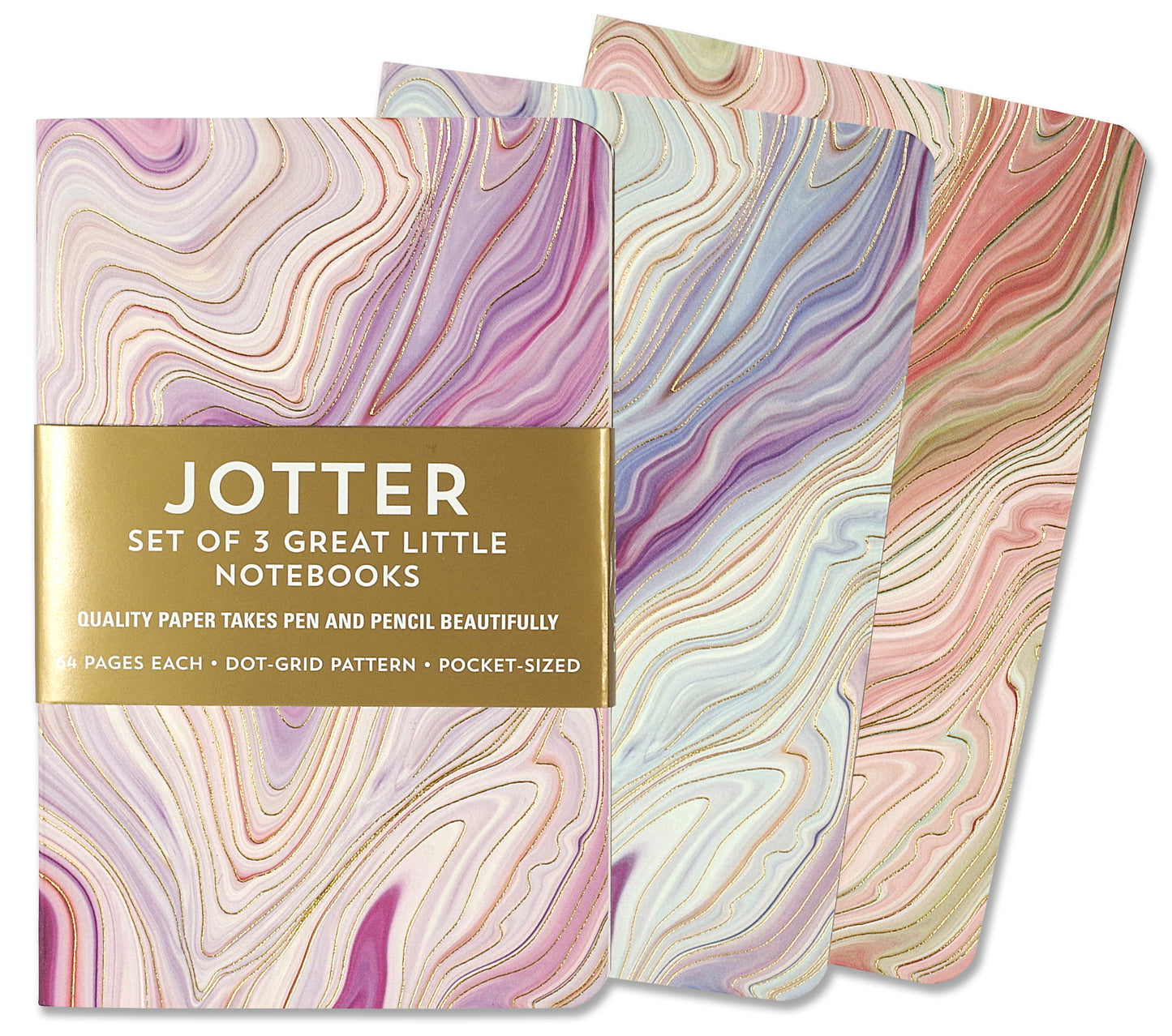 Jotter Agate Notebook Set of 3