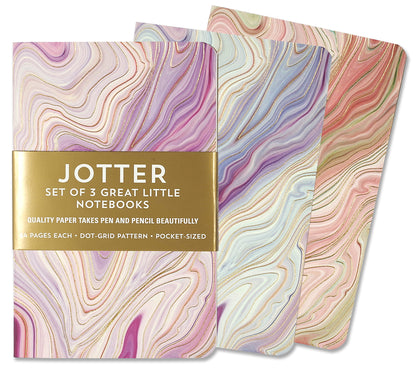 Jotter Agate Notebook Set of 3