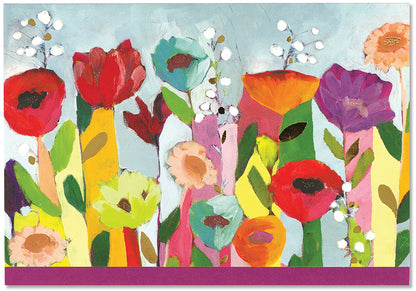 Brilliant Floral Blank Boxed Cards