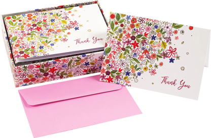 Floral Daydream Thank You Boxed Notecards
