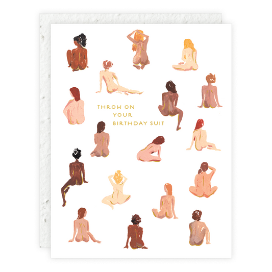 Birthday Suit Card