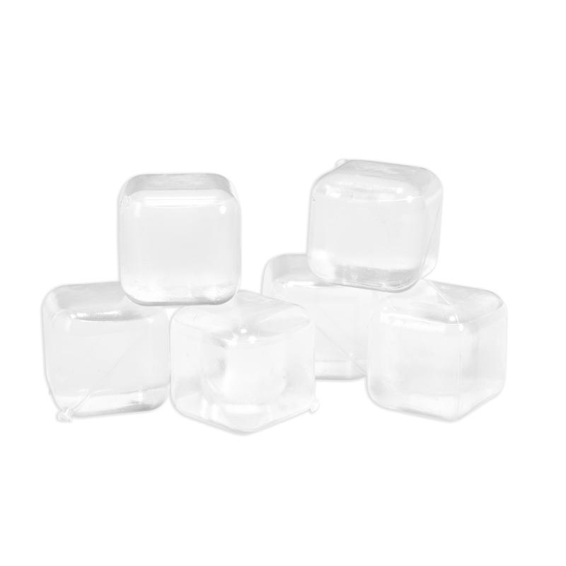Clear Reusable Ice Cubes