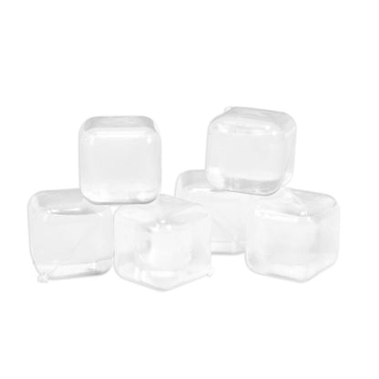 Clear Reusable Ice Cubes