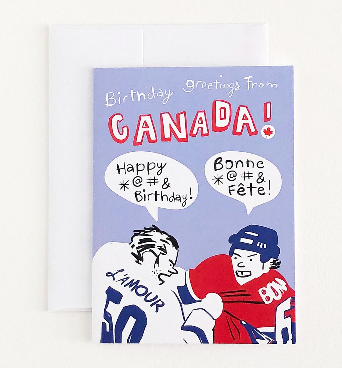 Hockey Birthday Card