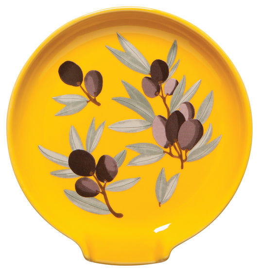 Spoon Rest Print Olives